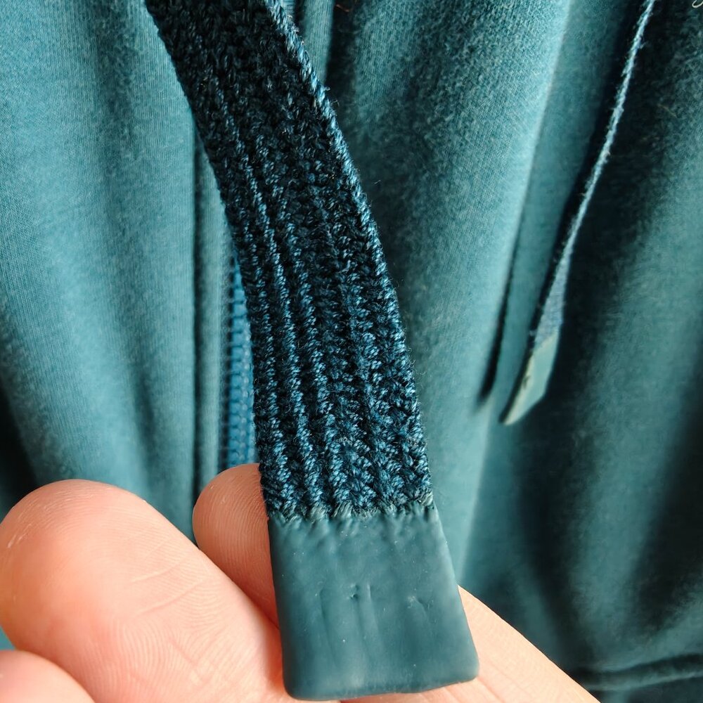 Athleta Blue Triumph Hoodie Zip Up Jacket - M - Picture 13 of 16
